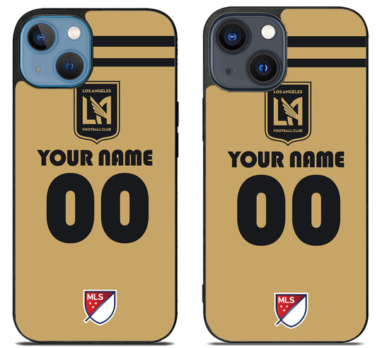 Custom Personalized Los Angeles FC MLS iPhone 15 | iPhone 15 Plus Case