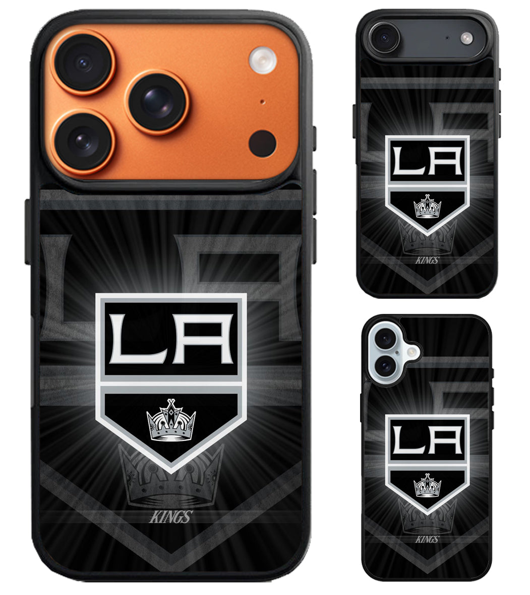 Los Angeles Kings Background iPhone Air | iPhone 17 | 17 Pro | 17 Pro Max Case