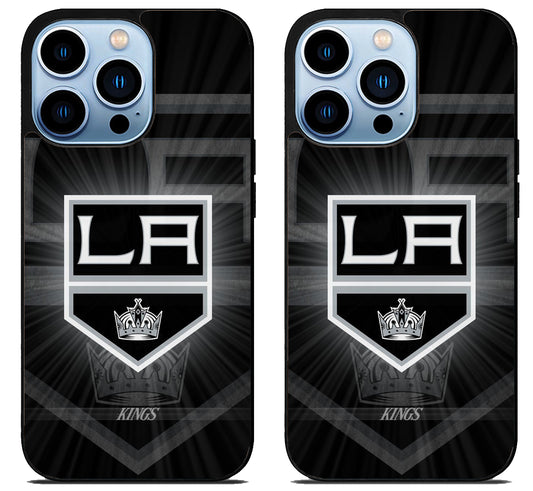 Los Angeles Kings Background iPhone 15 Pro | iPhone 15 Pro Max Case