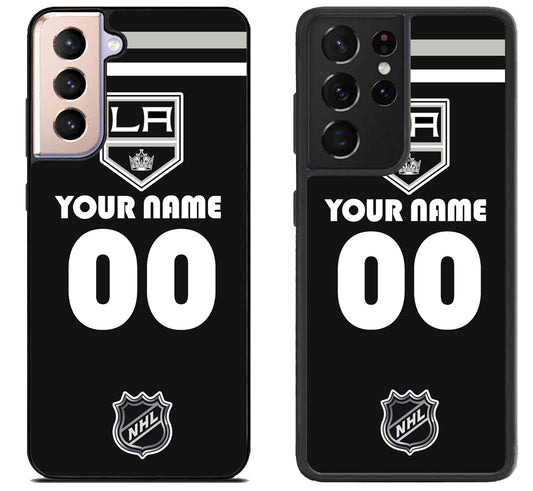 Custom Personalized Los Angeles Kings NHL Samsung Galaxy S21 | S21 FE | S21+ | S21 Ultra Case