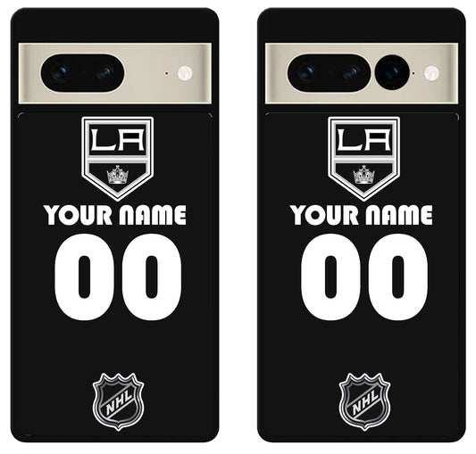 Custom Personalized Los Angeles Kings NHL Google Pixel 7 | 7 Pro Case