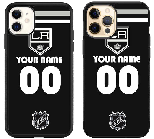 Custom Personalized Los Angeles Kings NHL iPhone 12 | 12 Mini | 12 Pro | 12 Pro Max Case