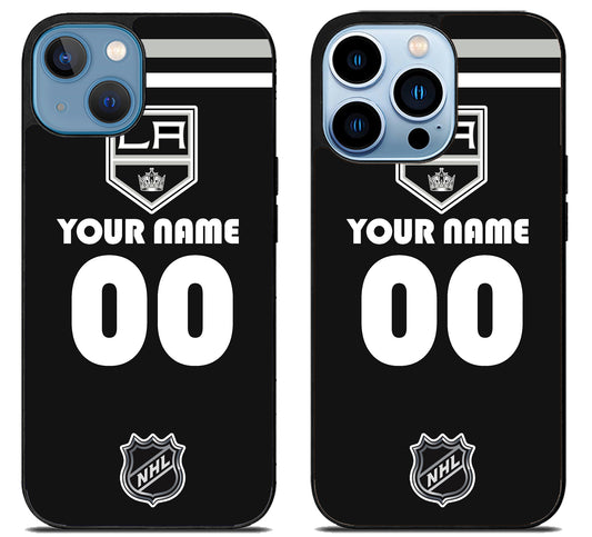 Custom Personalized Los Angeles Kings NHL iPhone 13 | 13 Mini | 13 Pro | 13 Pro Max Case