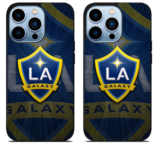 Los Angeles LA Galaxy Background iPhone 15 Pro | iPhone 15 Pro Max Case