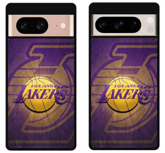 Los Angeles Lakers Background Google Pixel 8 | 8 Pro Case