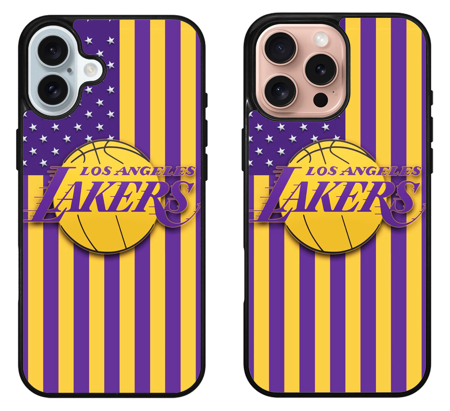 Los Angeles Lakers Flag iPhone 16 | 16 Plus | 16 Pro | 16 Pro Max Case