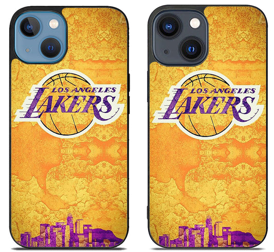 Los Angeles Lakers Logo Artwork iPhone 15 | iPhone 15 Plus Case