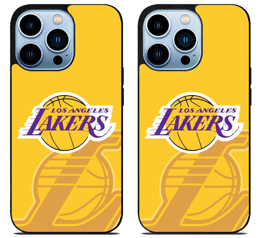 Los Angeles Lakers Yellow iPhone 15 Pro | iPhone 15 Pro Max Case