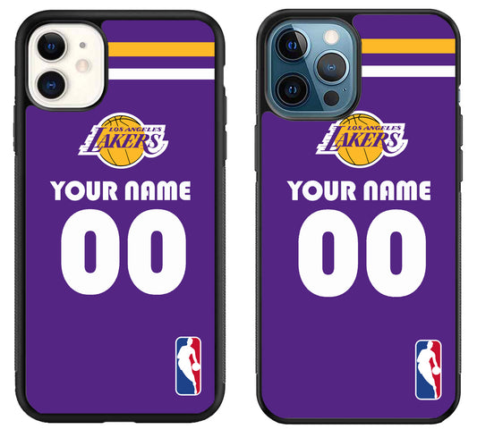 Custom Personalized Los Angeles Lakers NBA iPhone 11 | 11 Pro | 11 Pro Max Case