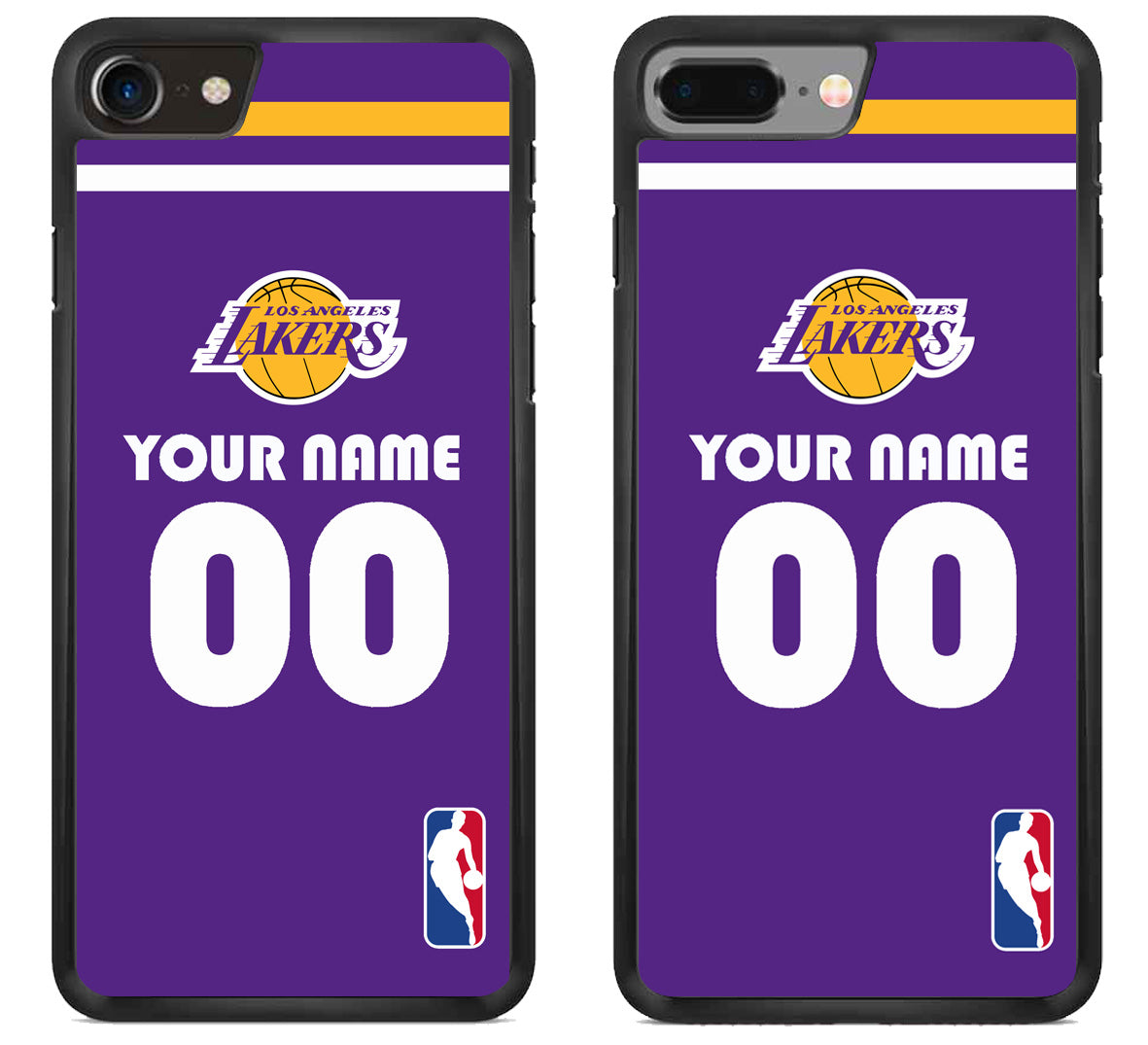 Custom Personalized Los Angeles Lakers NBA iPhone 8 | 8 Plus Case