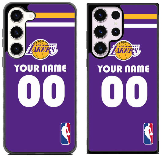 Custom Personalized Los Angeles Lakers NBA Samsung Galaxy S23 | S23+ | S23 Ultra Case