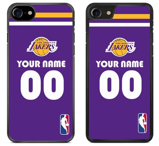 Custom Personalized Los Angeles Lakers NBA iPhone SE 2020 | iPhone SE 2022 Case