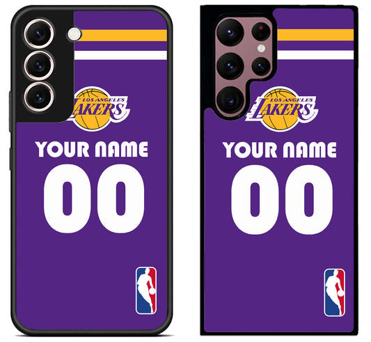 Custom Personalized Los Angeles Lakers NBA Samsung Galaxy S22 | S22+ | S22 Ultra Case