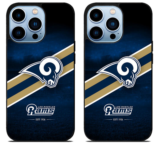 Los Angeles Rams Football Logo iPhone 15 Pro | iPhone 15 Pro Max Case