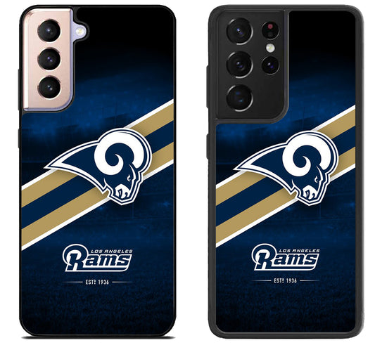 Los Angeles Rams Football Logo Samsung Galaxy S21 | S21 FE | S21+ | S21 Ultra Case