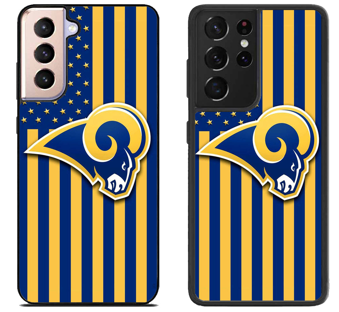 Los Angeles Rams Logo Flag Samsung Galaxy S21 | S21 FE | S21+ | S21 Ultra Case