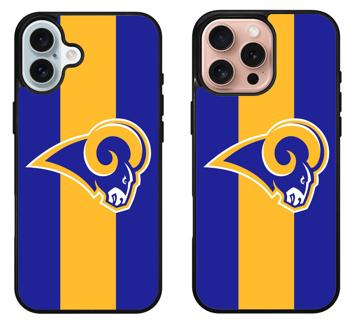 Los Angeles Rams Stripe iPhone 16 | 16 Plus | 16 Pro | 16 Pro Max Case