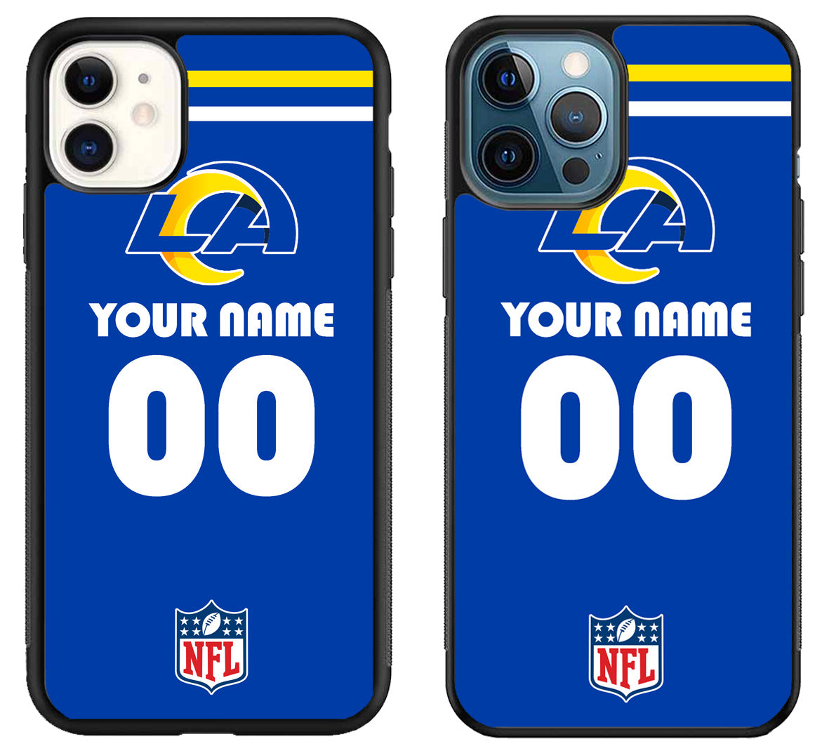 Custom Personalized Los Angeles Rams NFL iPhone 11 | 11 Pro | 11 Pro Max Case