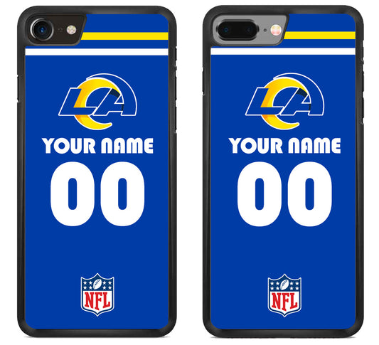 Custom Personalized Los Angeles Rams NFL iPhone 8 | 8 Plus Case