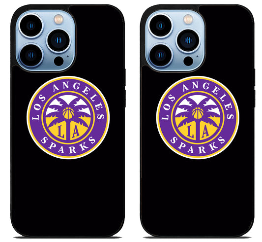 Los Angeles Sparks Black iPhone 15 Pro | iPhone 15 Pro Max Case