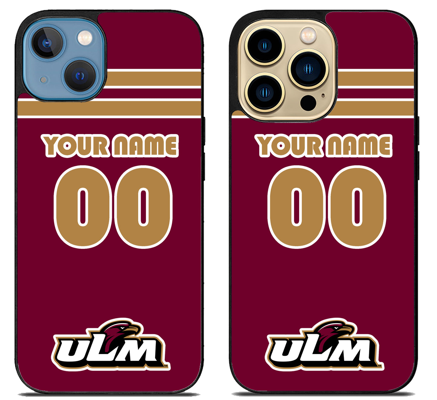 Custom Personalized Louisiana-Monroe Warhawks iPhone 14 | 14 Plus | 14 Pro | 14 Pro Max Case