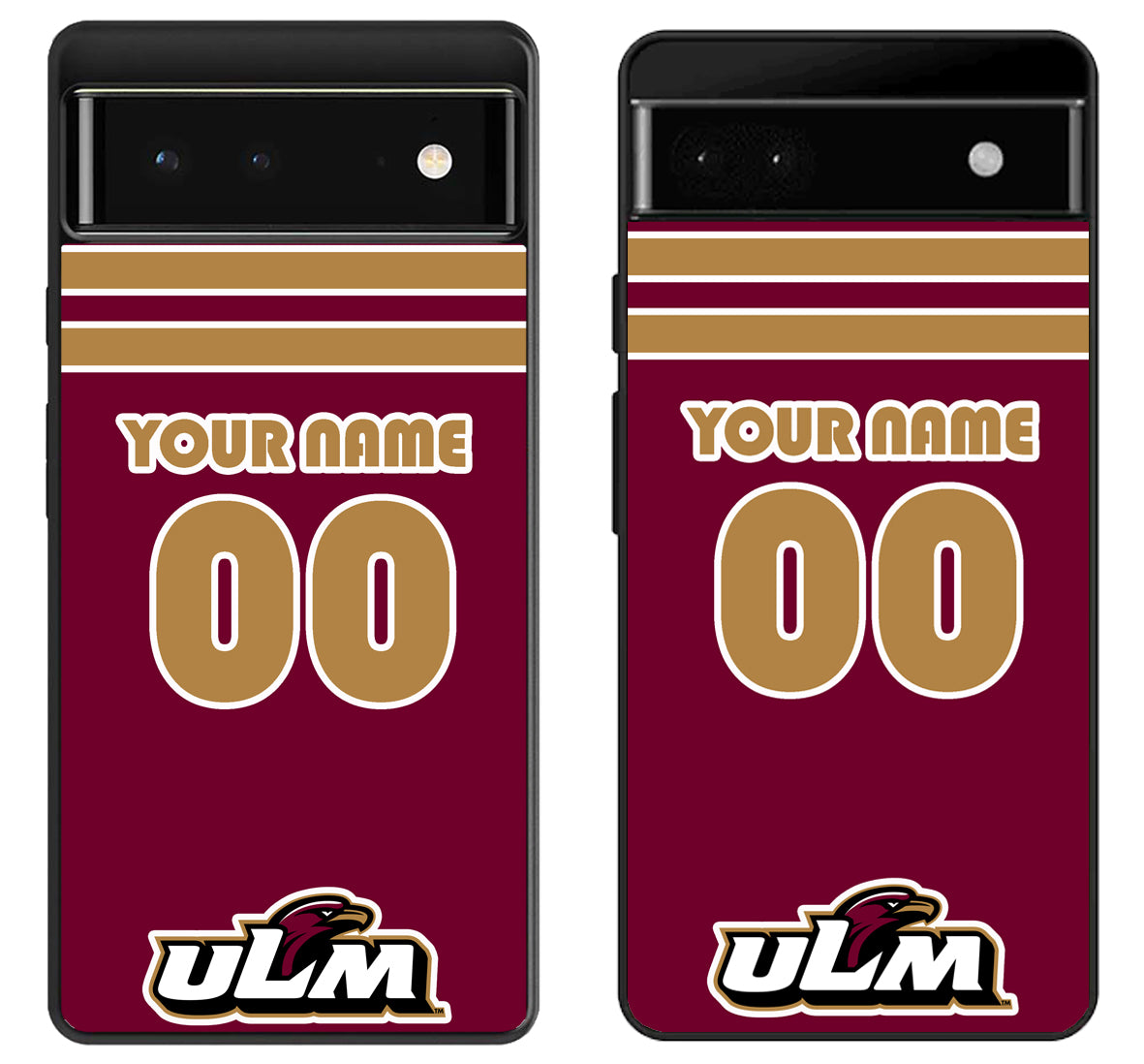 Custom Personalized Louisiana-Monroe Warhawks Google Pixel 6 | 6A | 6 Pro Case