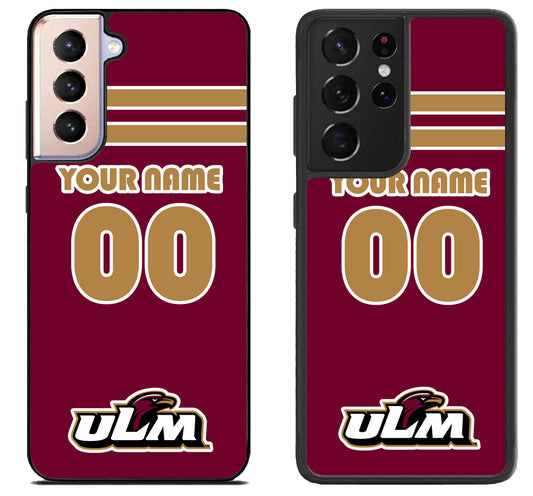 Custom Personalized Louisiana-Monroe Warhawks Samsung Galaxy S21 | S21 FE | S21+ | S21 Ultra Case