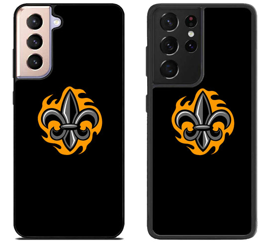 Louisiana Ragin' Cajuns Black Samsung Galaxy S21 | S21 FE | S21+ | S21 Ultra Case