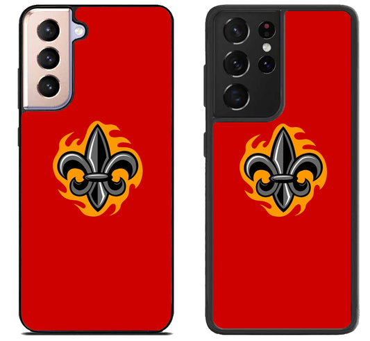 Louisiana Ragin' Cajuns Logo Samsung Galaxy S21 | S21 FE | S21+ | S21 Ultra Case