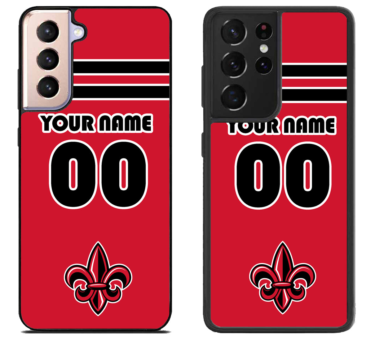 Custom Personalized Louisiana Ragin' Cajuns Samsung Galaxy S21 | S21 FE | S21+ | S21 Ultra Case