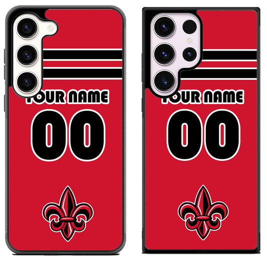 Custom Personalized Louisiana Ragin' Cajuns Samsung Galaxy S23 | S23+ | S23 Ultra Case