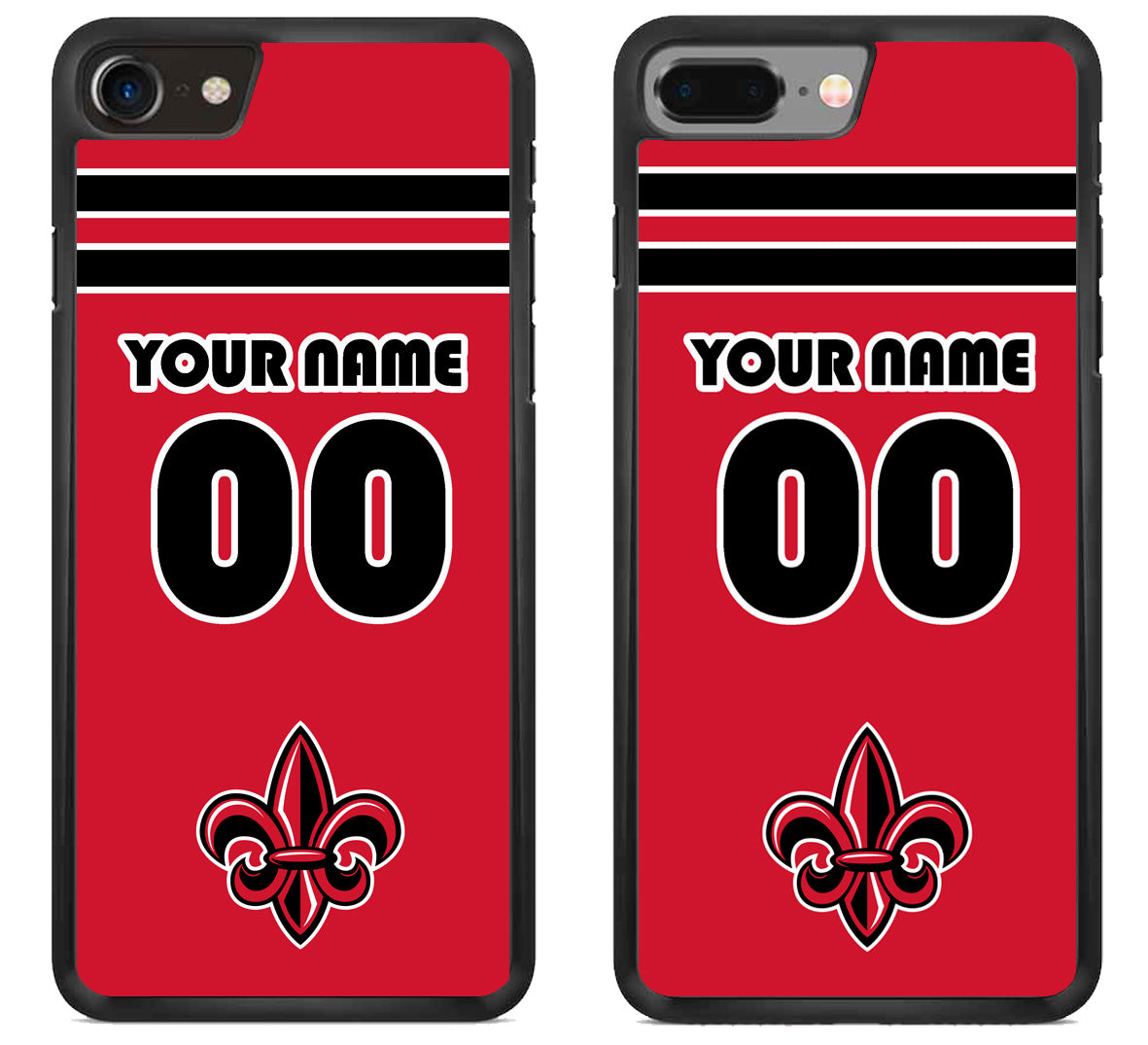 Custom Personalized Louisiana Ragin' Cajuns iPhone 8 | 8 Plus Case