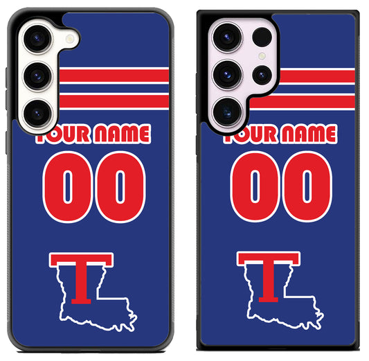 Custom Personalized Louisiana Tech Bulldogs Samsung Galaxy S23 | S23+ | S23 Ultra Case