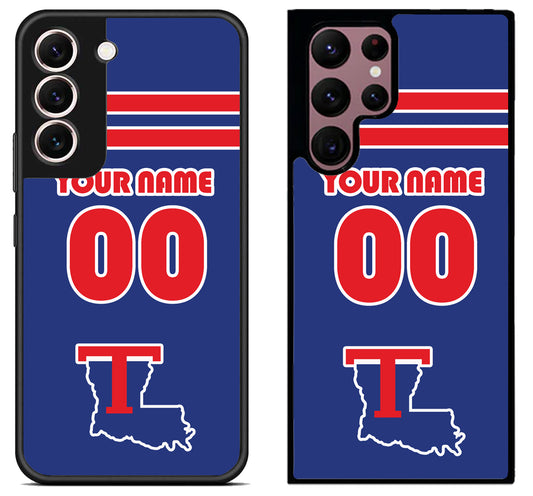 Custom Personalized Louisiana Tech Bulldogs Samsung Galaxy S22 | S22+ | S22 Ultra Case