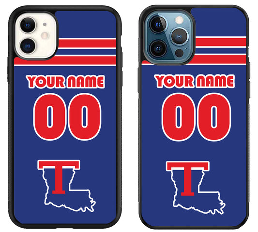 Custom Personalized Louisiana Tech Bulldogs iPhone 11 | 11 Pro | 11 Pro Max Case