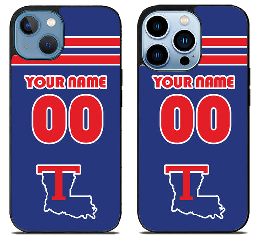 Custom Personalized Louisiana Tech Bulldogs iPhone 13 | 13 Mini | 13 Pro | 13 Pro Max Case