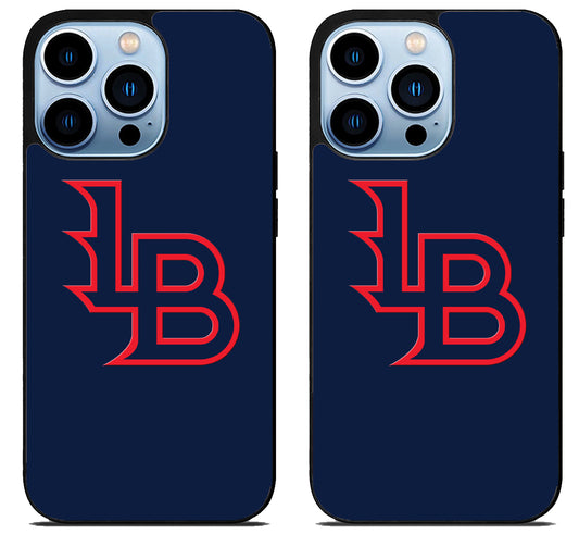 Louisville Bats Logo Blue iPhone 15 Pro | iPhone 15 Pro Max Case