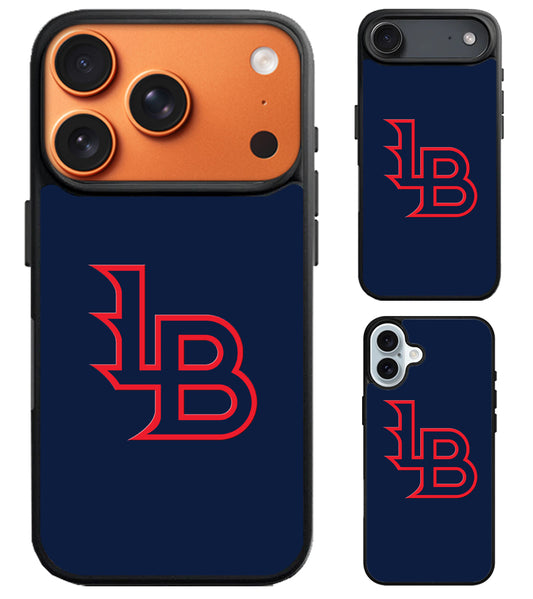 Louisville Bats Logo Blue iPhone Air | iPhone 17 | 17 Pro | 17 Pro Max Case