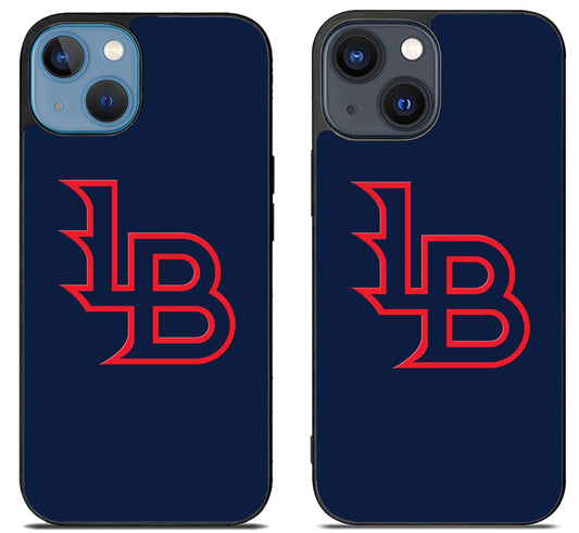 Louisville Bats Logo Blue iPhone 15 | iPhone 15 Plus Case