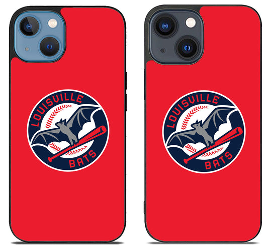 Louisville Bats Logo Red iPhone 15 | iPhone 15 Plus Case