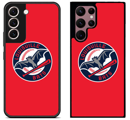 Louisville Bats Logo Red Samsung Galaxy S22 | S22+ | S22 Ultra Case