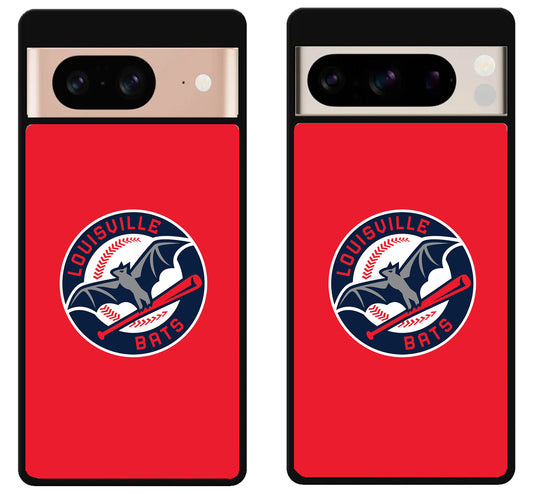 Louisville Bats Logo Red Google Pixel 8 | 8 Pro Case
