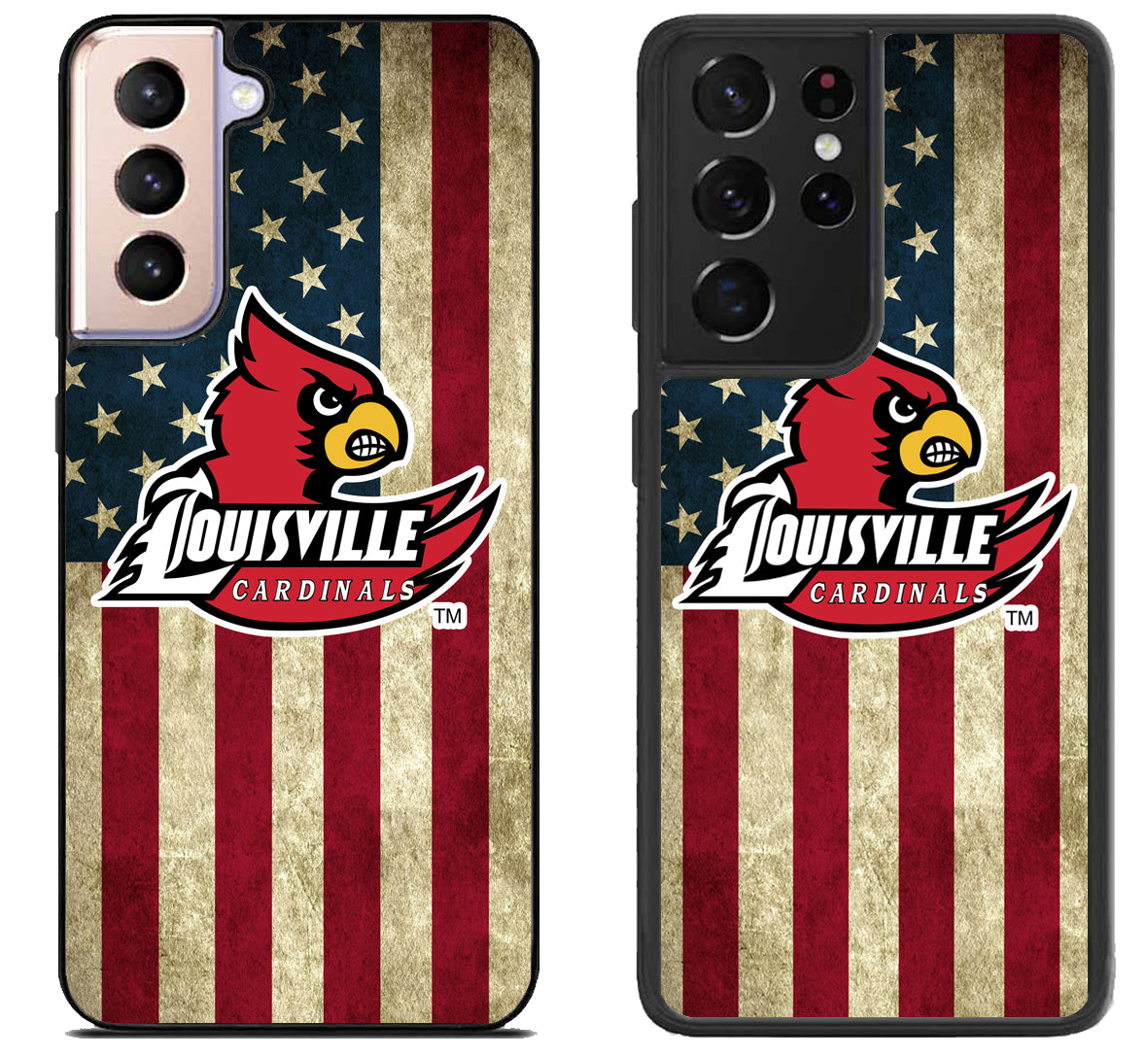 Louisville Cardinals Flag Samsung Galaxy S21 | S21 FE | S21+ | S21 Ultra Case