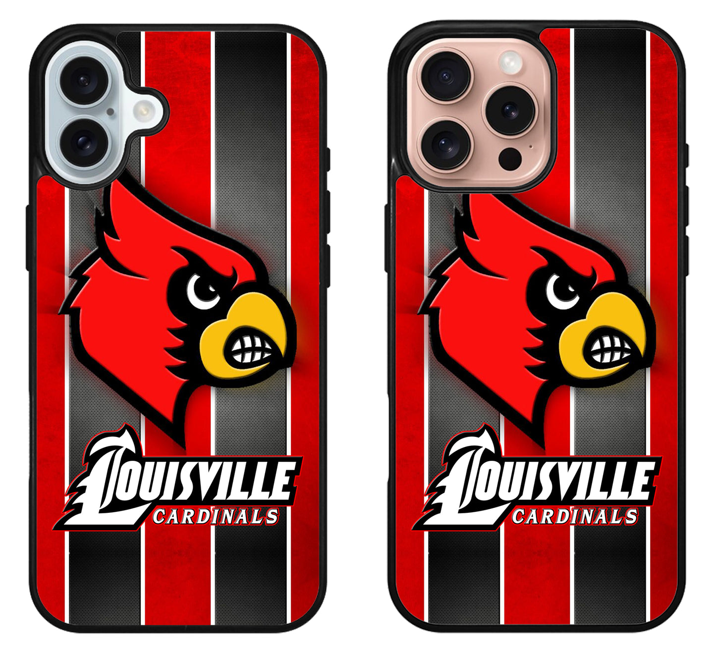 Louisville Cardinals Logo iPhone 16 | 16 Plus | 16 Pro | 16 Pro Max Case