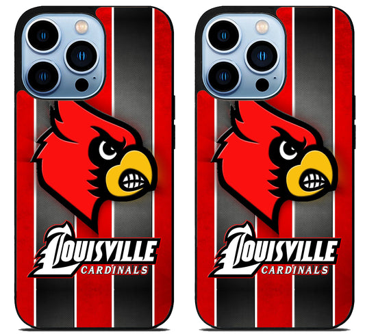 Louisville Cardinals Logo iPhone 15 Pro | iPhone 15 Pro Max Case