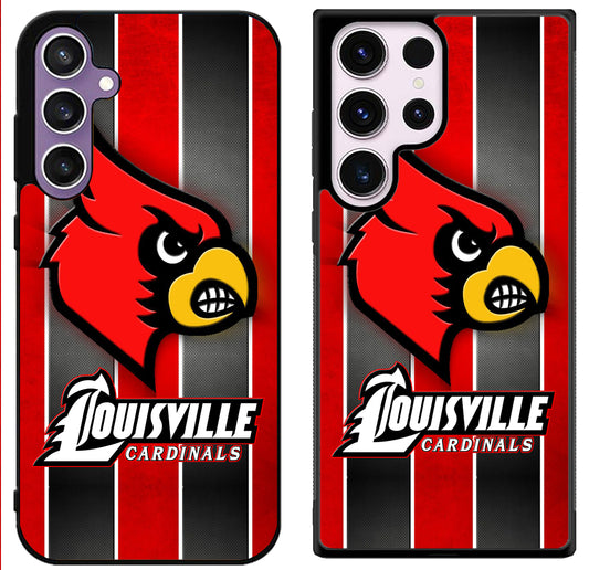 Louisville Cardinals Logo Samsung Galaxy S24 | S24+ | S24 Ultra Case