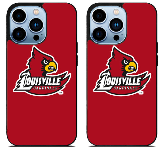 Louisville Cardinals Red iPhone 15 Pro | iPhone 15 Pro Max Case