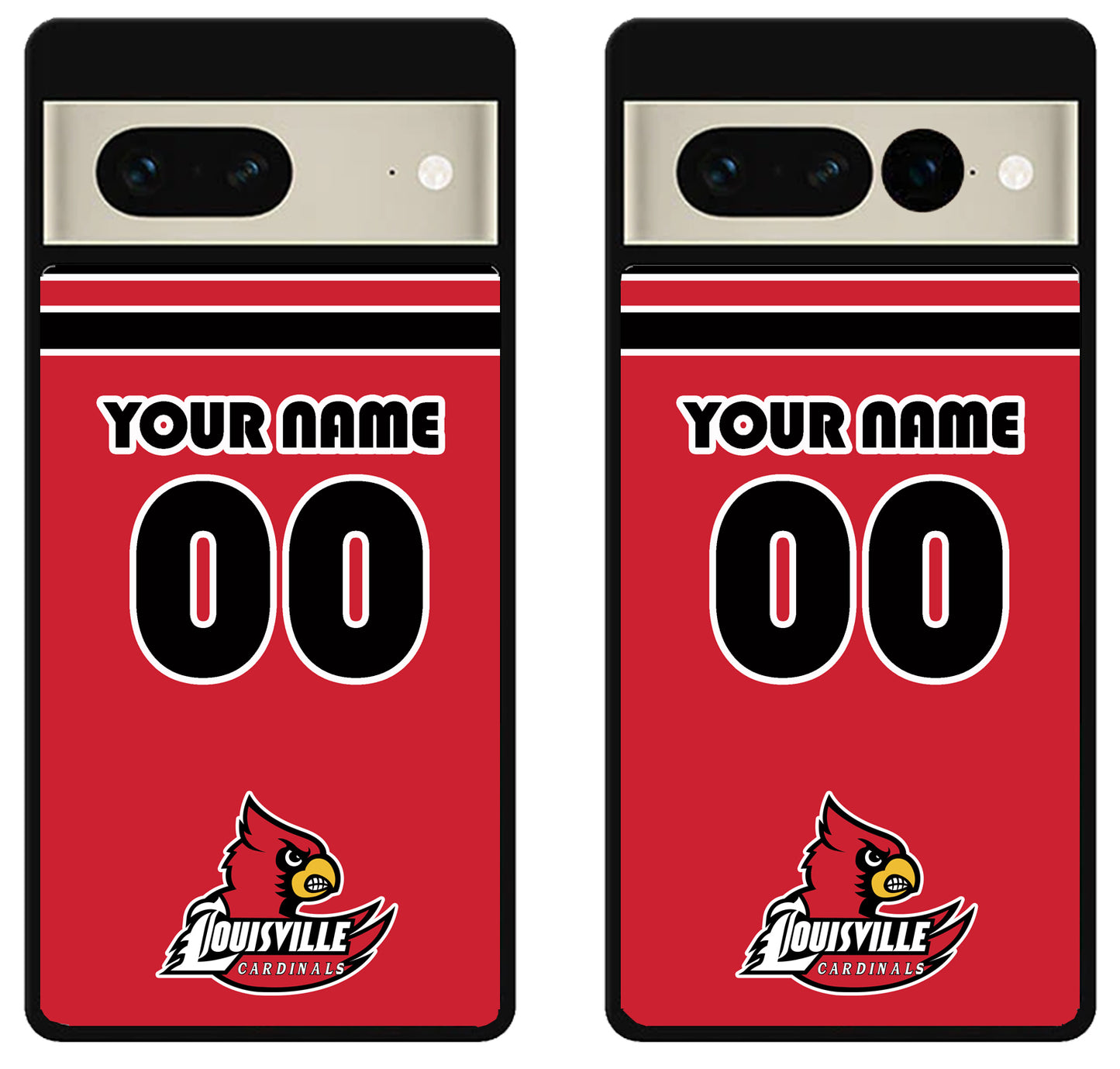 Custom Personalized Louisville Cardinals Google Pixel 7 | 7 Pro Case