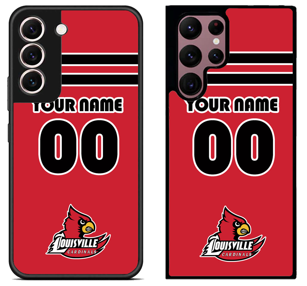 Custom Personalized Louisville Cardinals Samsung Galaxy S22 | S22+ | S22 Ultra Case