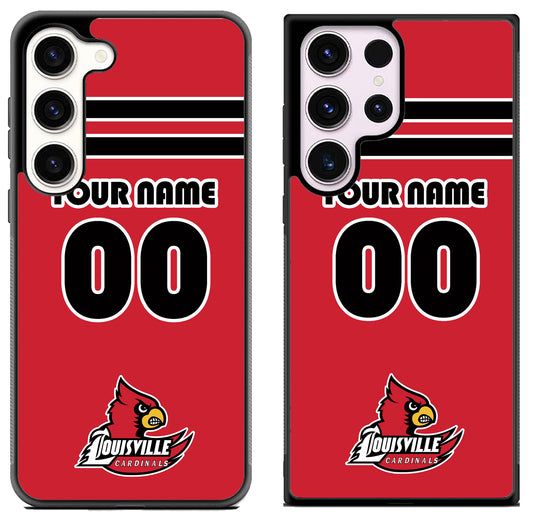 Custom Personalized Louisville Cardinals Samsung Galaxy S23 | S23+ | S23 Ultra Case
